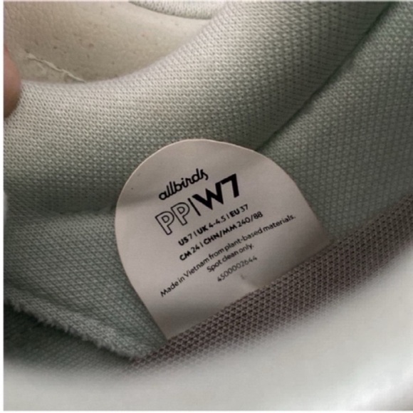 allbirds shoes Plant Pacer Sneakers in Dreamy Green size 7 - Picture 9 of 11